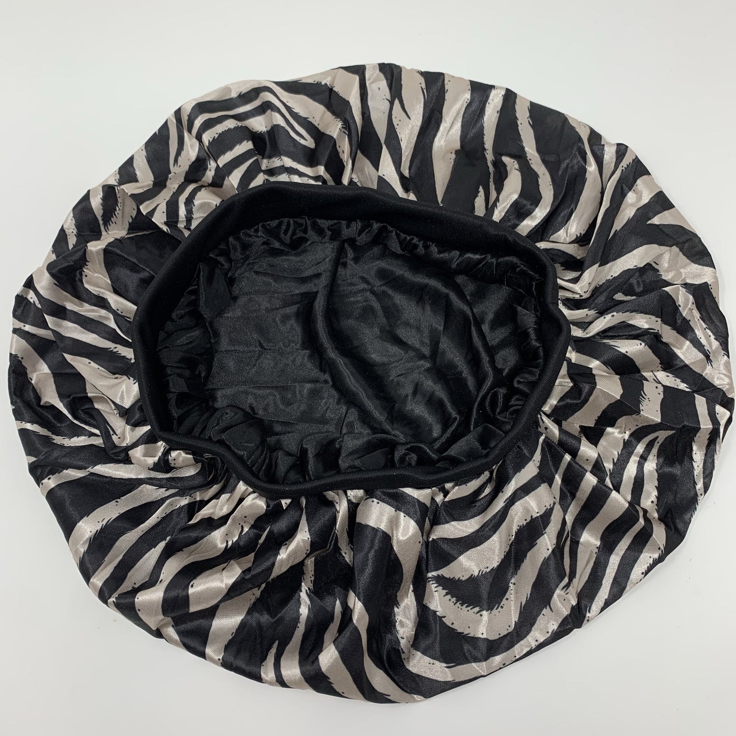 Silver Zebra Bonnet