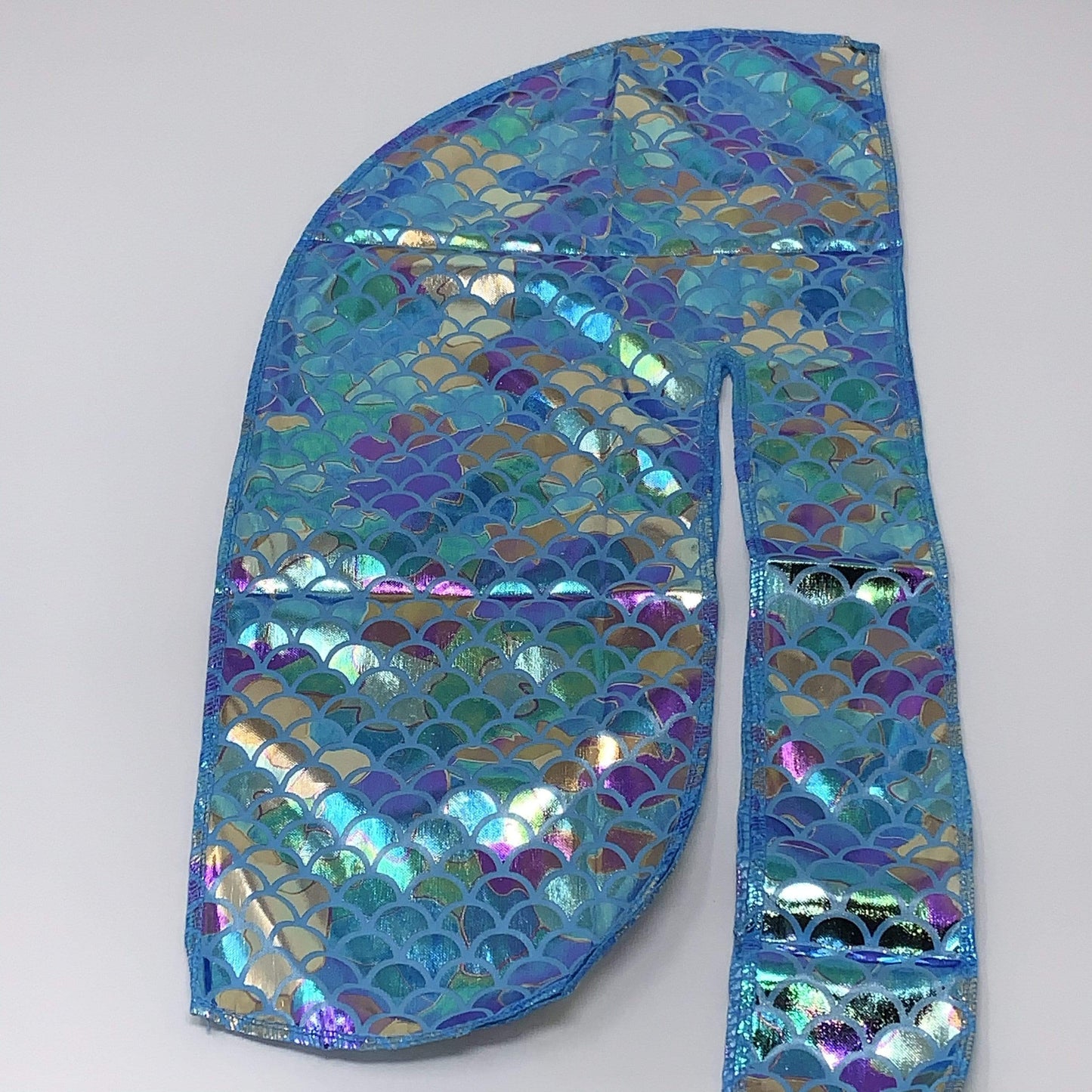Drippy Rags Durags Bonnets Headbands Headwear More Designer Durag Blue Dragon Scales Durag