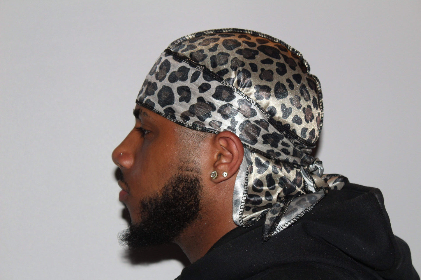 Drippy Rags Durags Bonnets Headbands Headwear More Designer Durag Camo Leopard Designer Durag