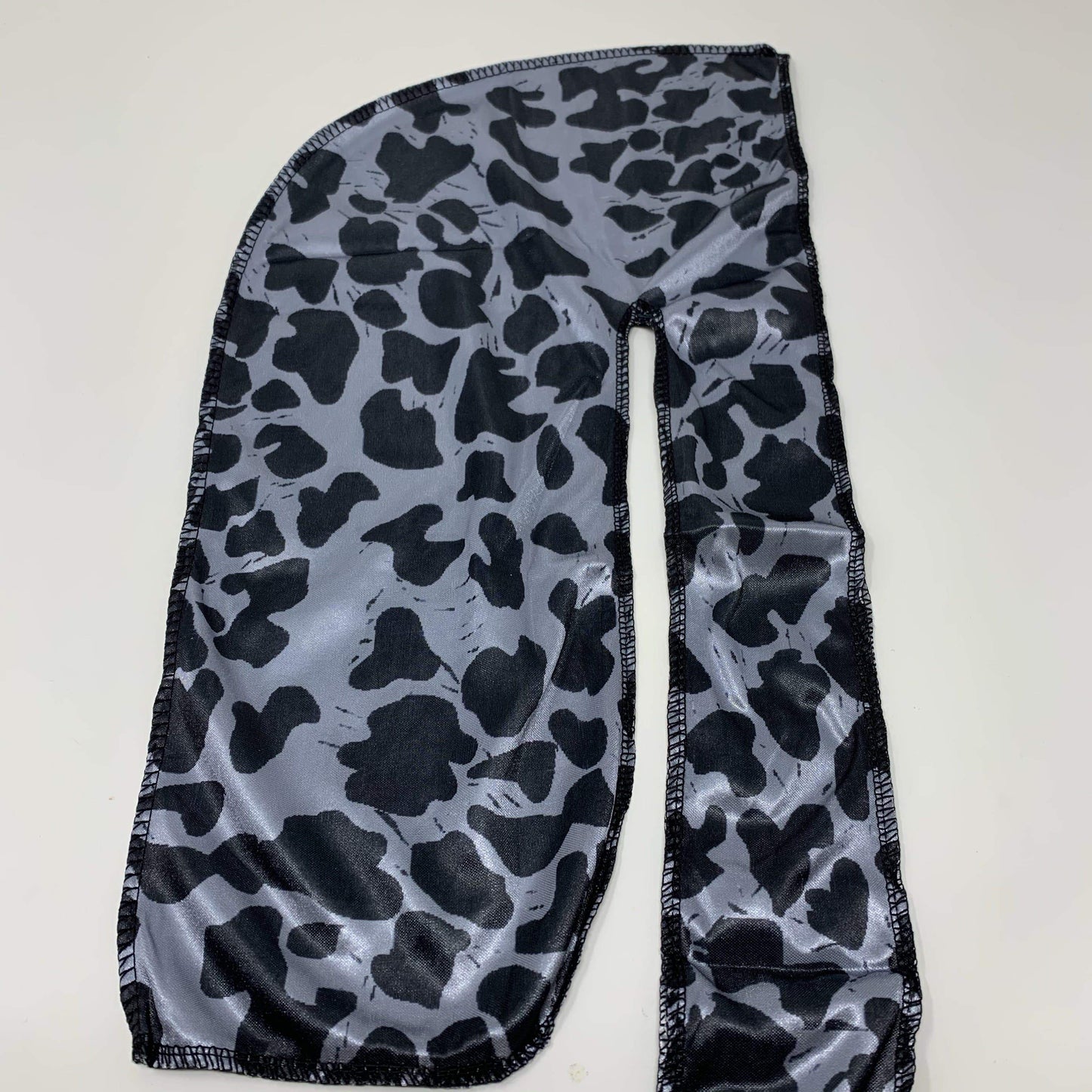 Grey Leopard Designer Durag