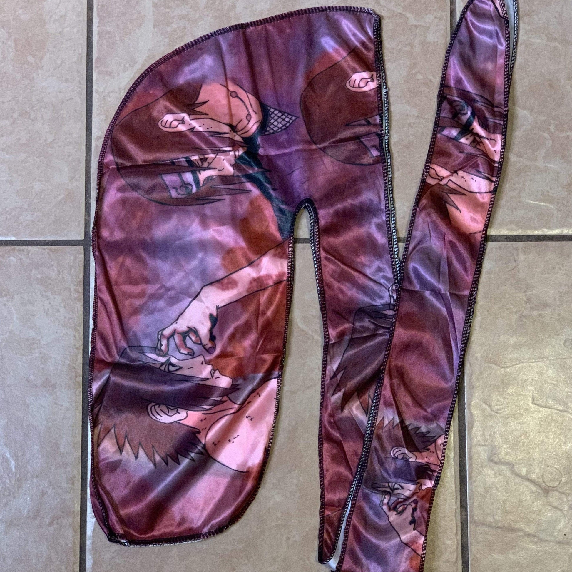 Drippy Rags Durags Bonnets Headbands Headwear More Designer Durag Itachi's Wrath Durag