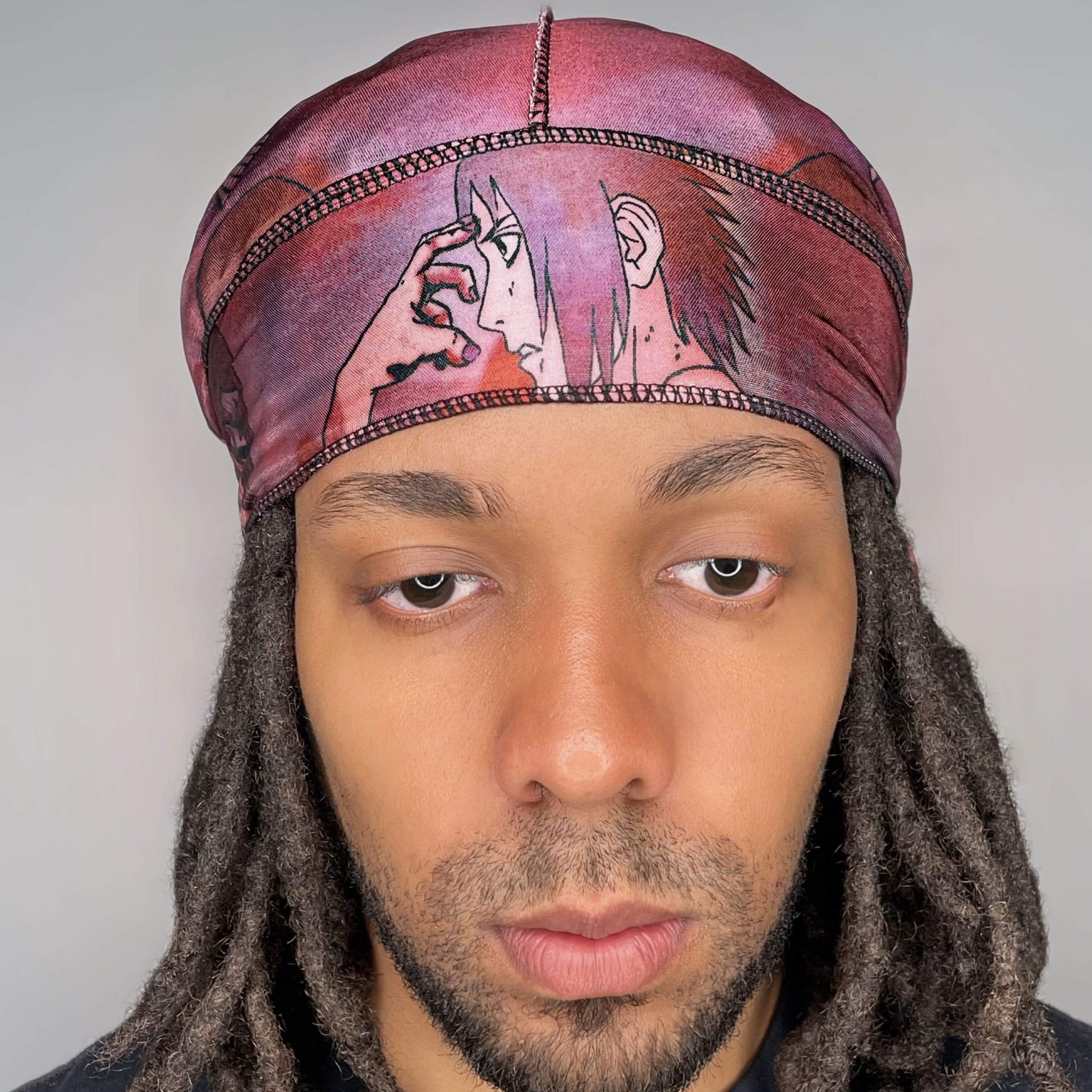 Drippy Rags Durags Bonnets Headbands Headwear More Designer Durag Itachi's Wrath Durag