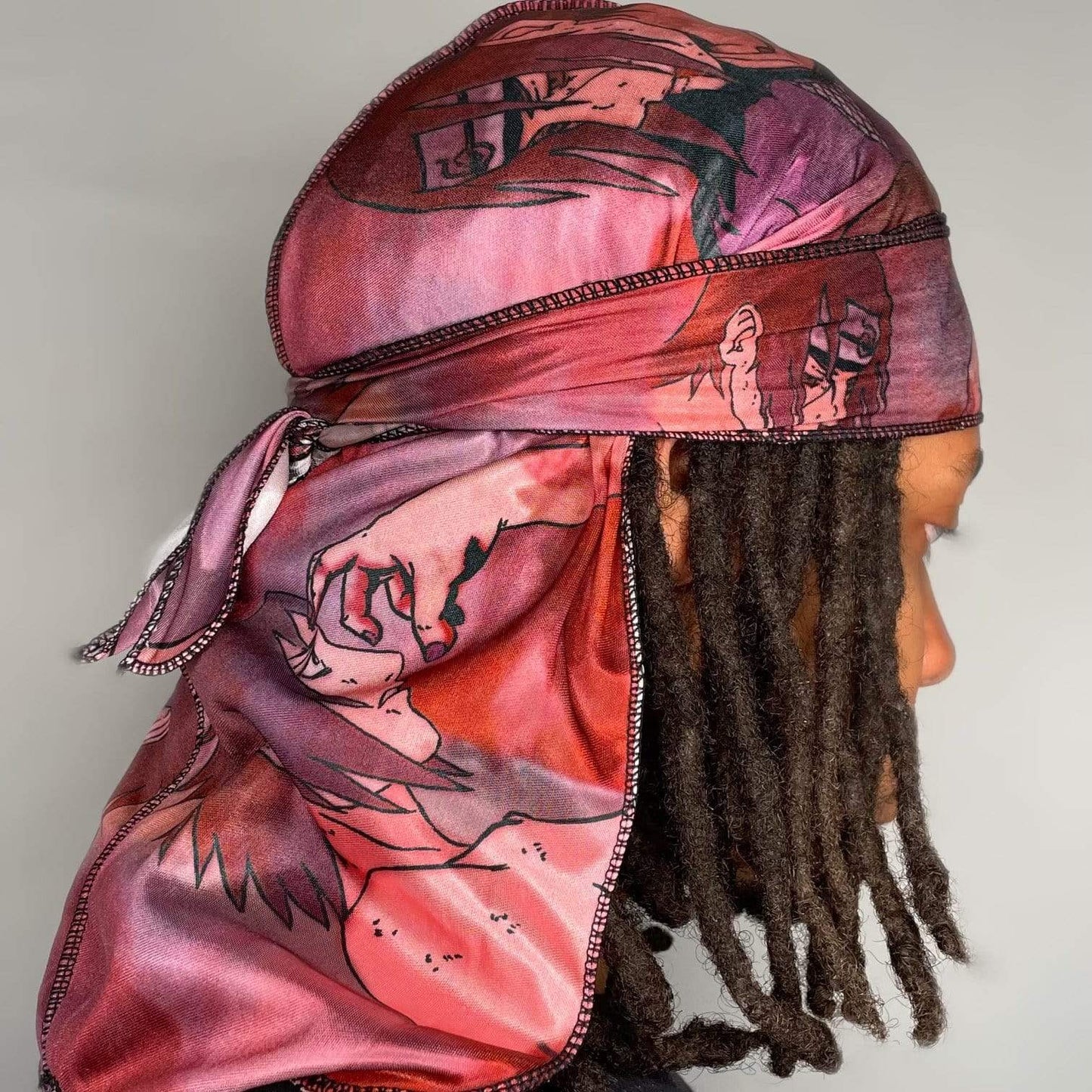 Drippy Rags Durags Bonnets Headbands Headwear More Designer Durag Itachi's Wrath Durag