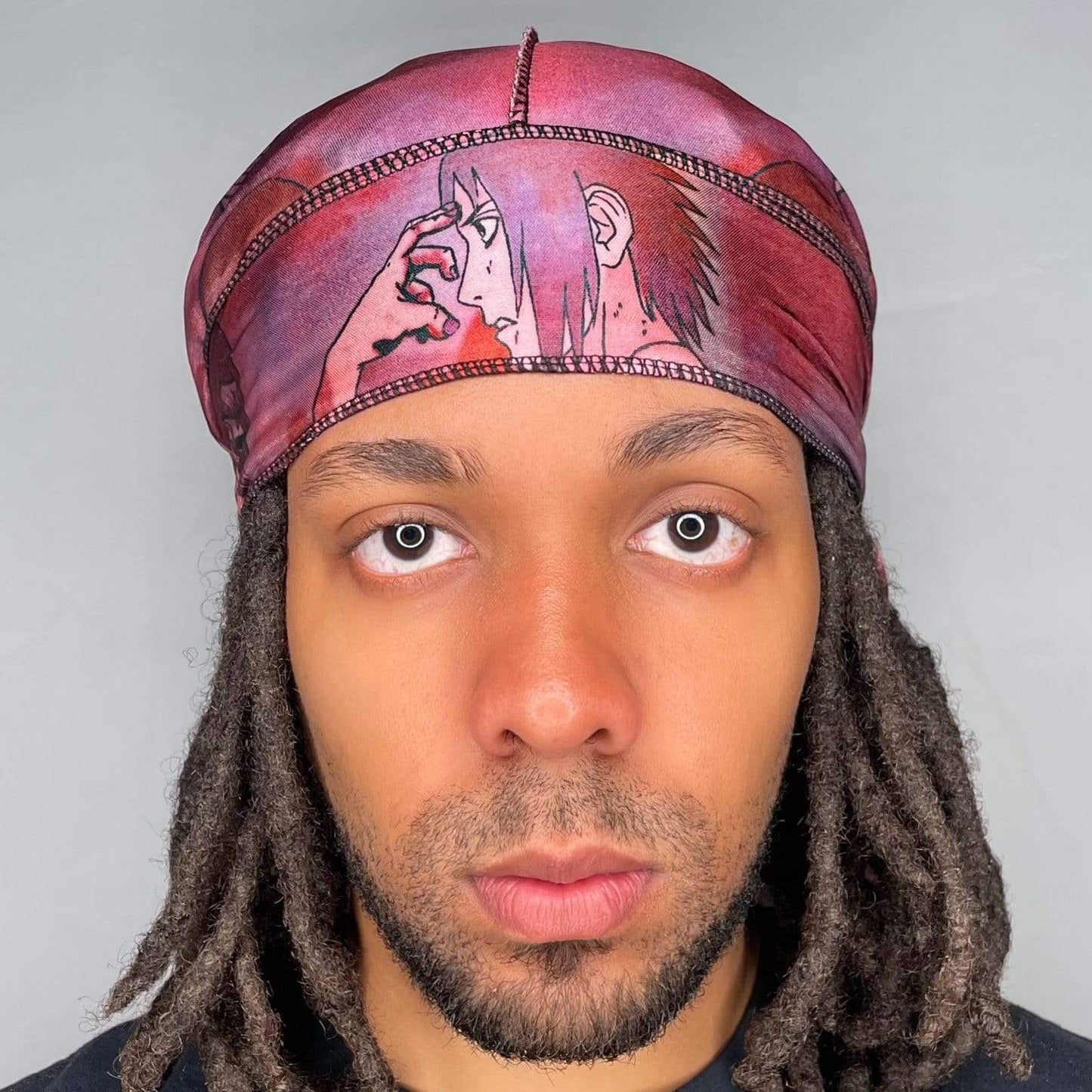 Drippy Rags Durags Bonnets Headbands Headwear More Designer Durag Itachi's Wrath Durag
