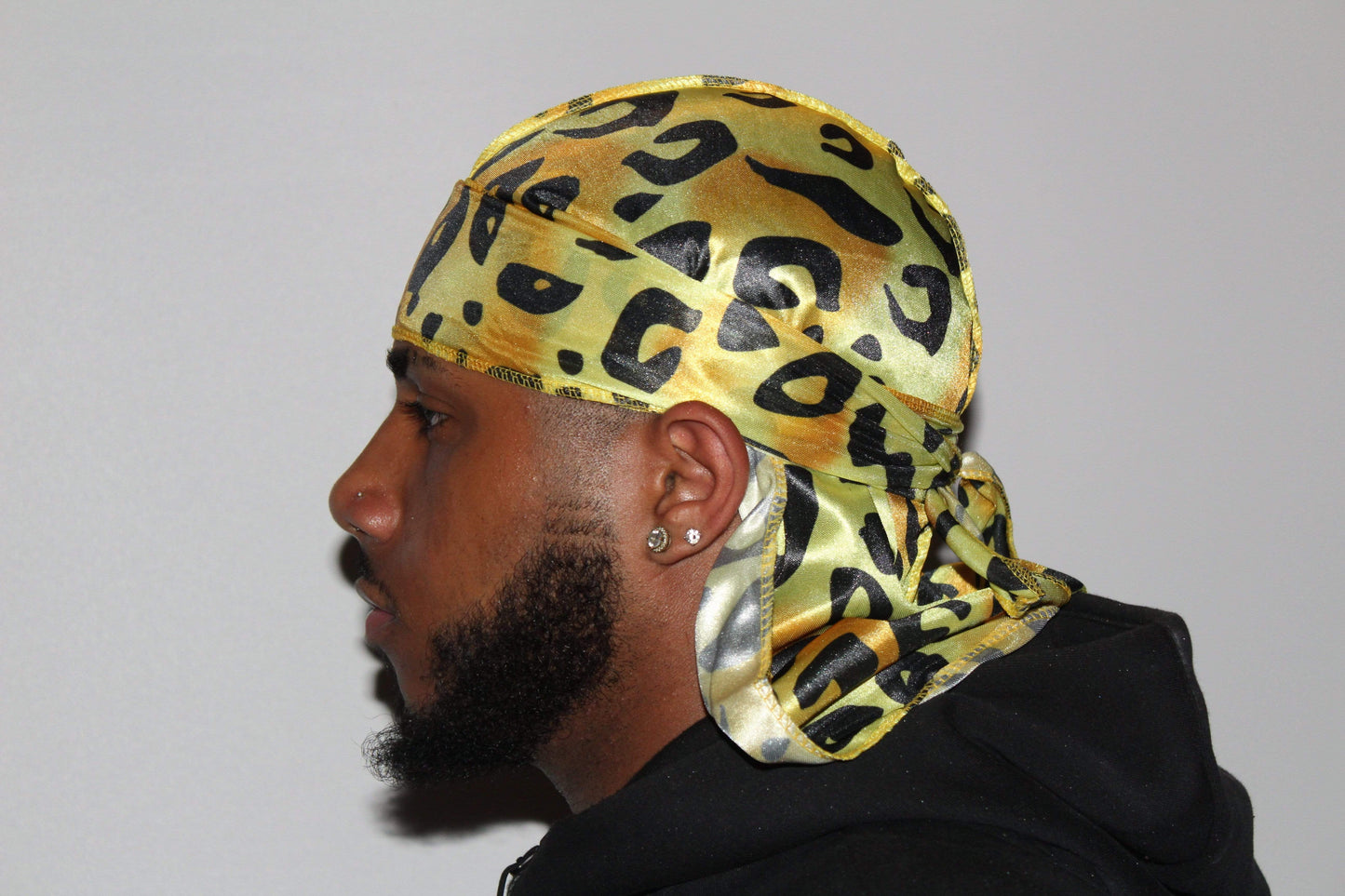 Leopard Designer Drip Durag