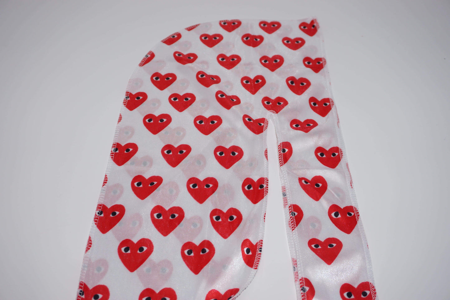 Drippy Rags Durags Bonnets Headbands Headwear More Designer Durag Red Hearts Durag