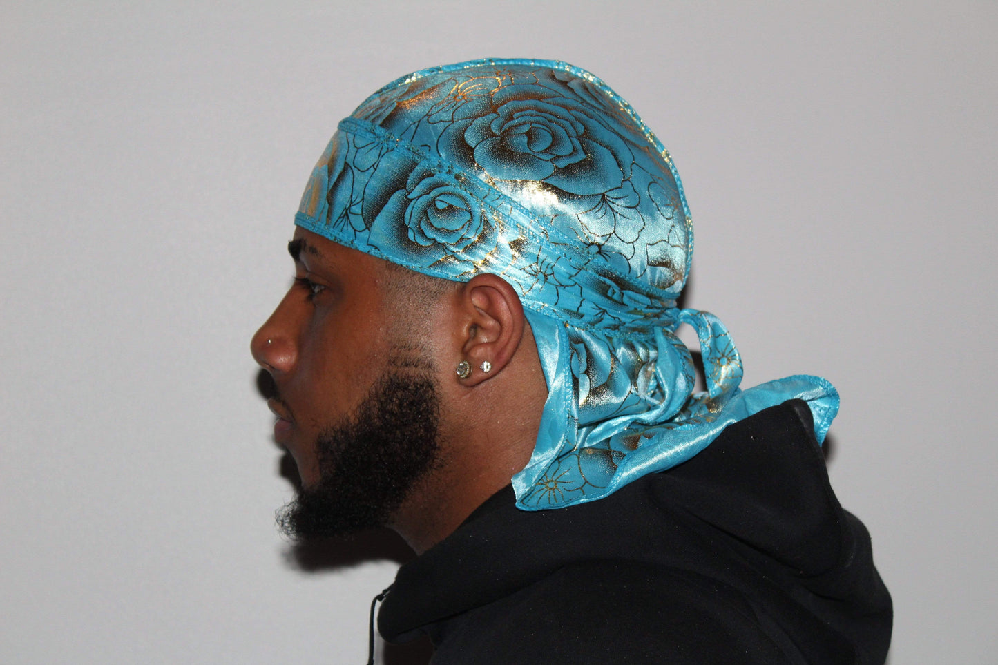 Drippy Rags Durags Bonnets Headbands Headwear More Designer Durag Rose Designer Durag