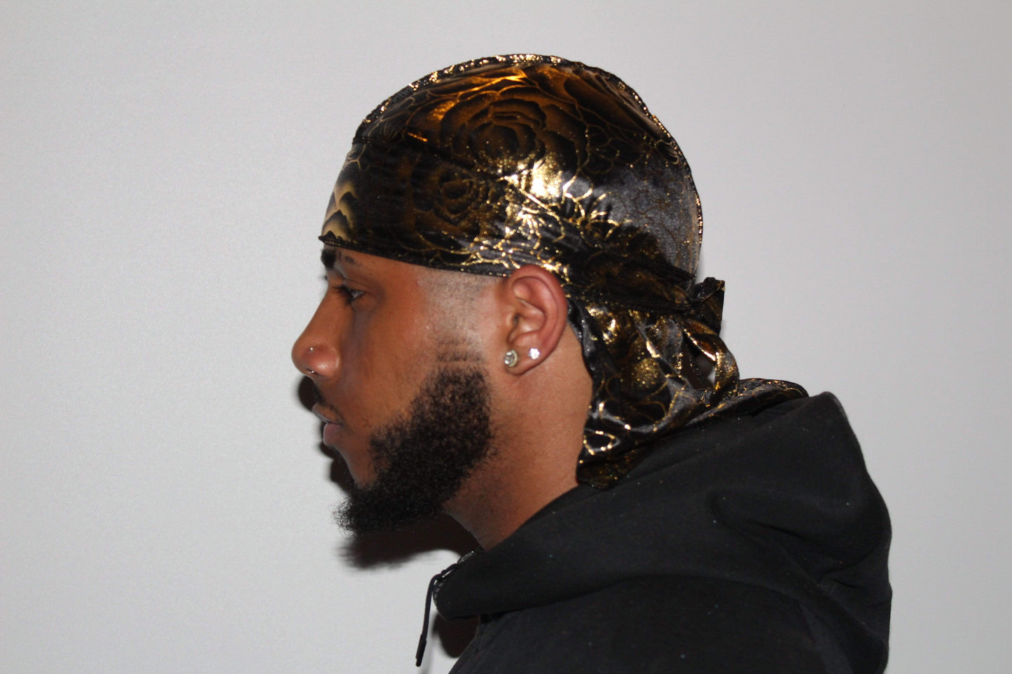 Drippy Rags Durags Bonnets Headbands Headwear More Designer Durag Rose Designer Durag