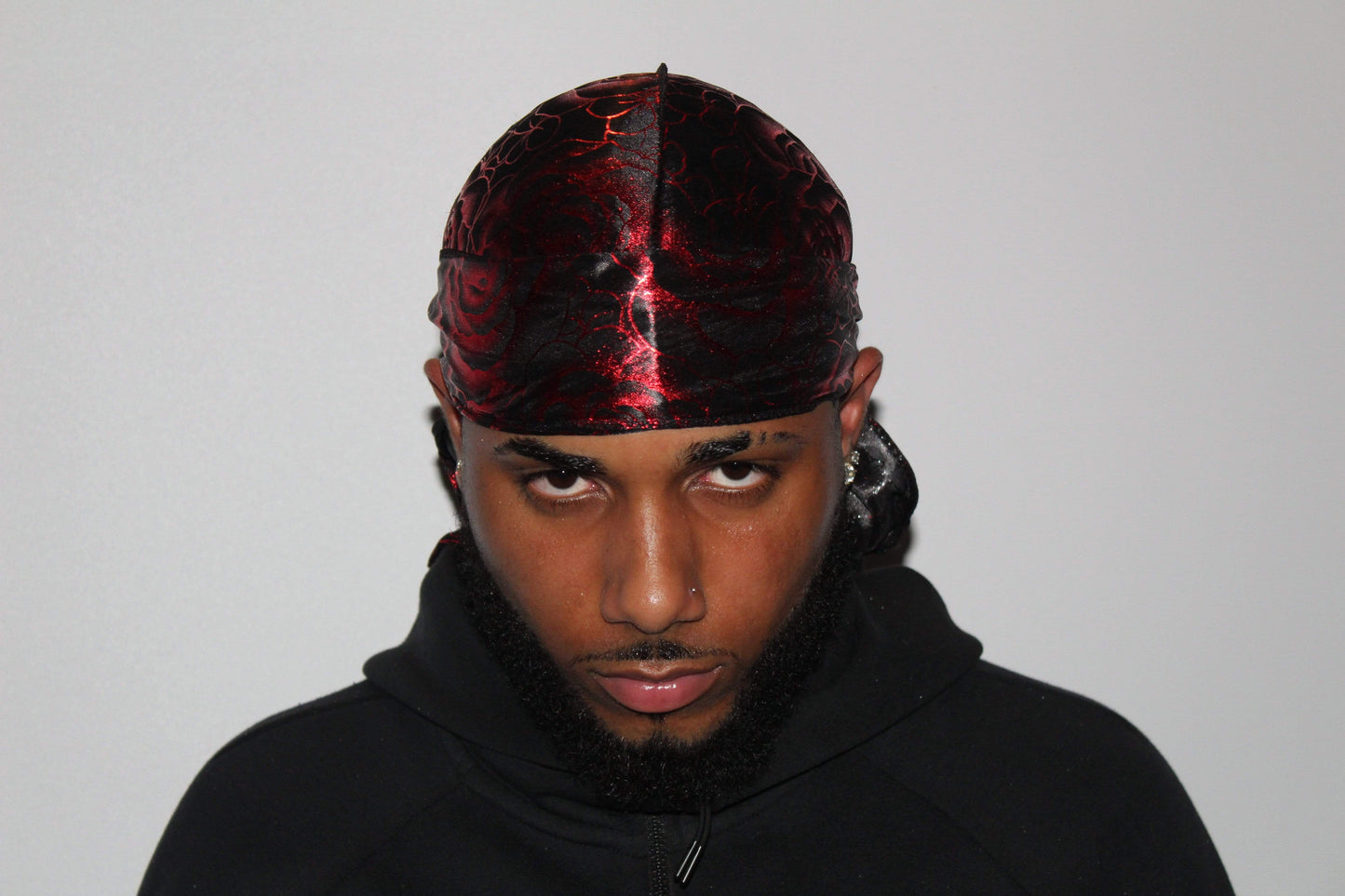 Drippy Rags Durags Bonnets Headbands Headwear More Designer Durag Rose Designer Durag