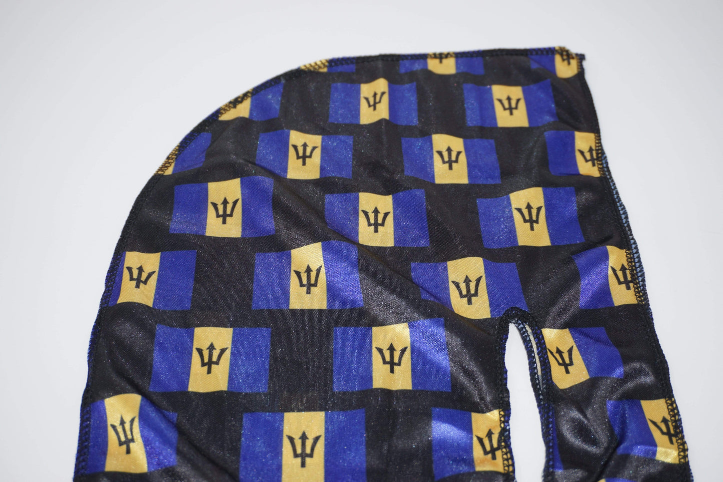 Barbados Flag Silky Durag