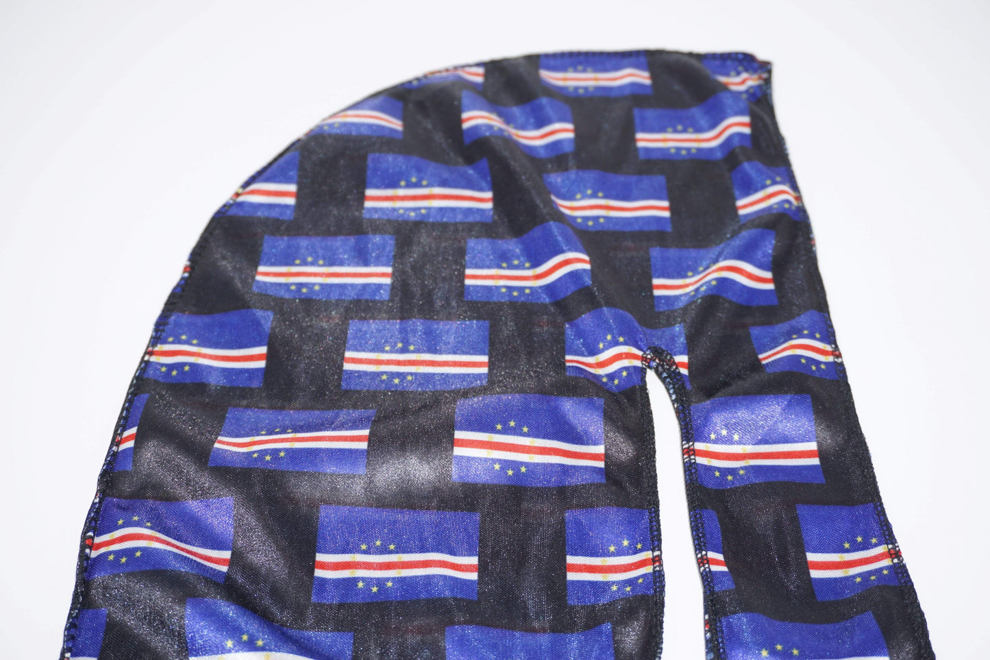 Cape Verde Flag Silky Durag