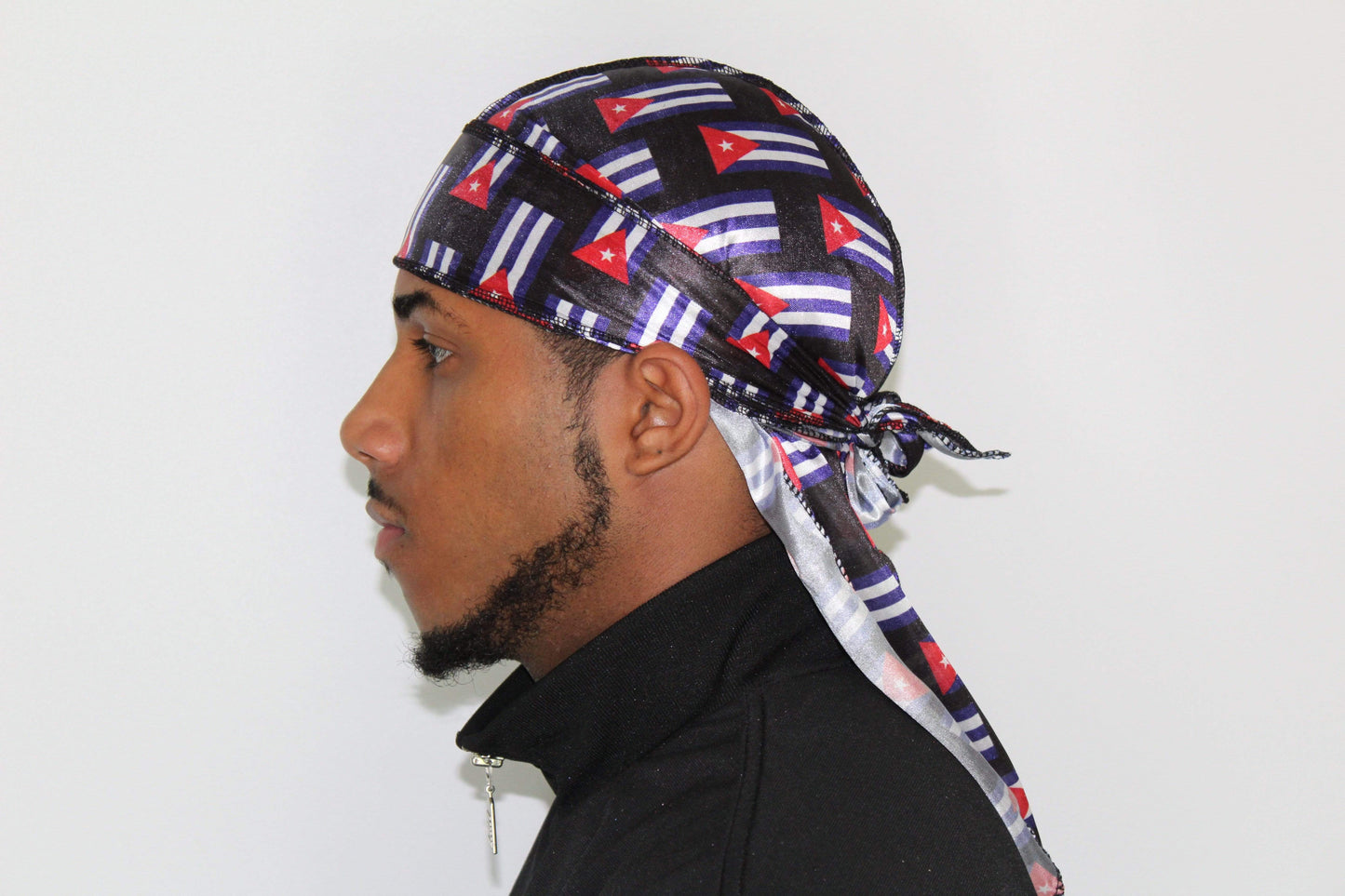 Cuba Flag Silky Durag