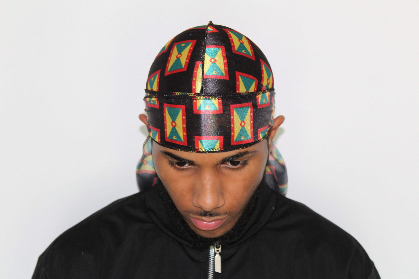 Grenada Flag Silky Durag