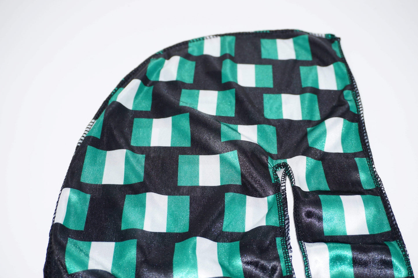 Drippy Rags Durags Bonnets Headbands Headwear More Flag Drip Nigeria Flag Silky Durag