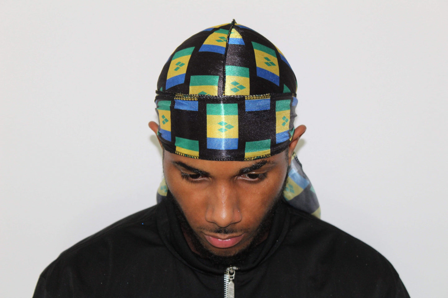 St. Vincent Flag Silky Durag