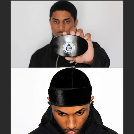 Brush & Black Velvet Durag Bundle (Save 25%)