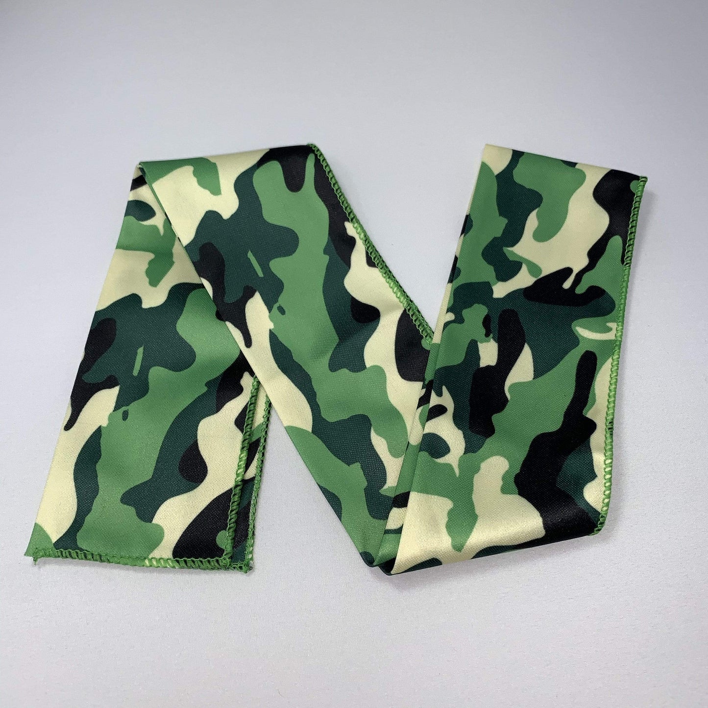 *Super Sale* Green Camo Bandana Tie Headband