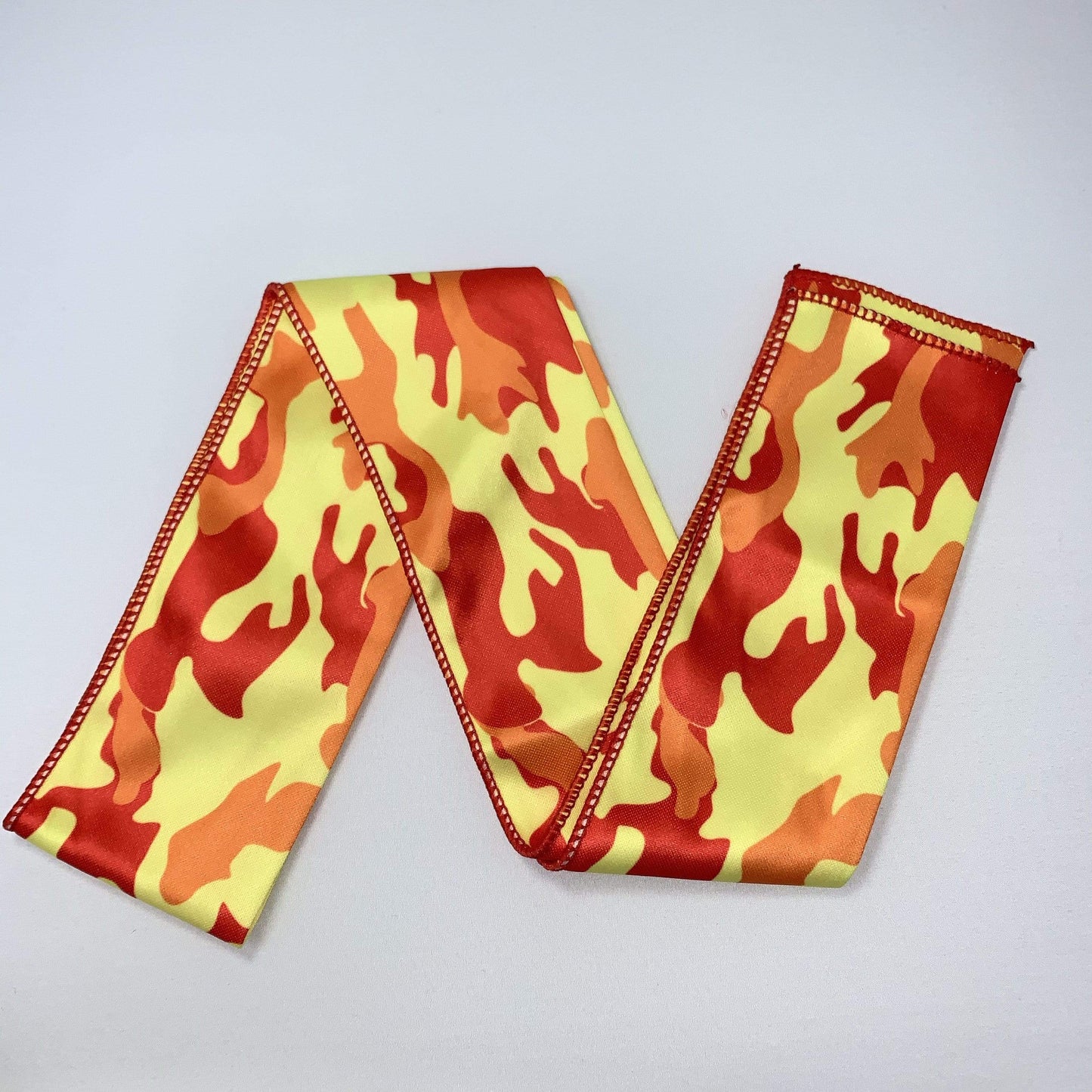 *Super Sale* Orange Yellow Camo Bandana Tie Headband