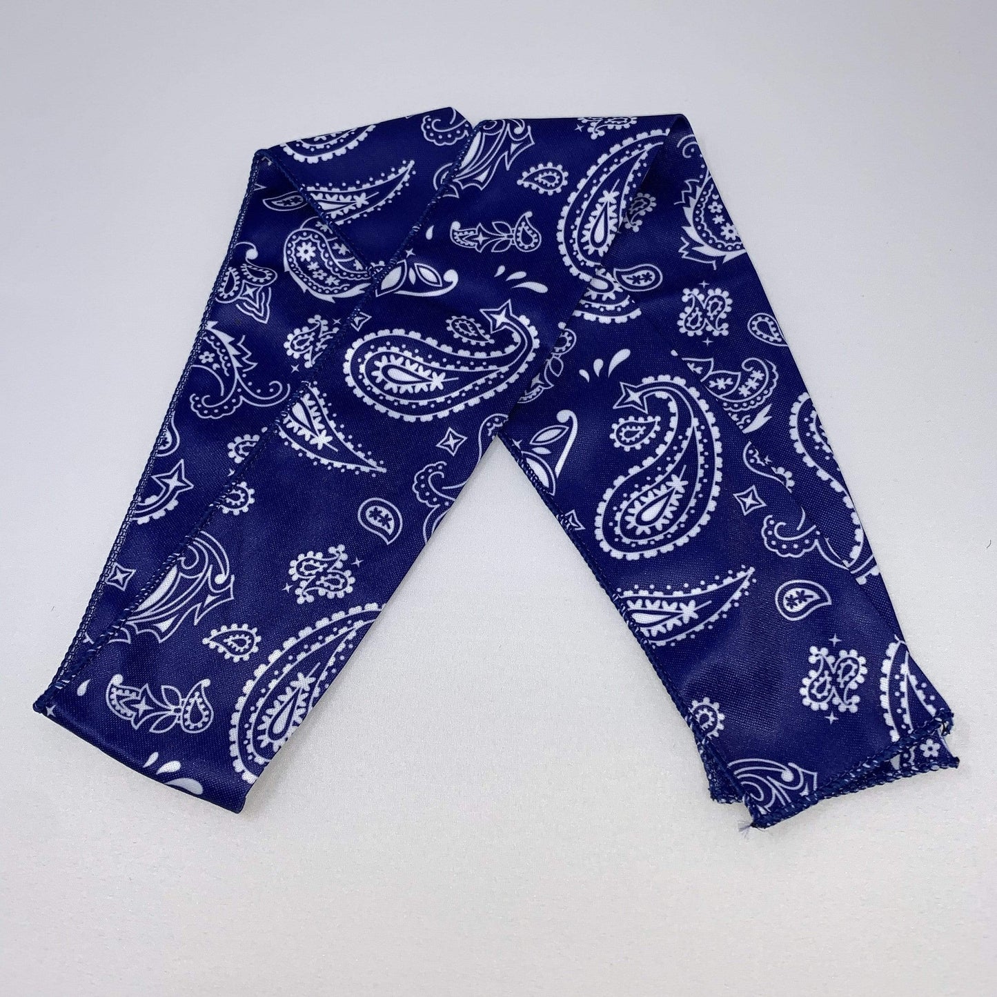 Drippy Rags Durags Bonnets Headbands Headwear More Headbands *Super Sale* Blue Bandana Tie Headband