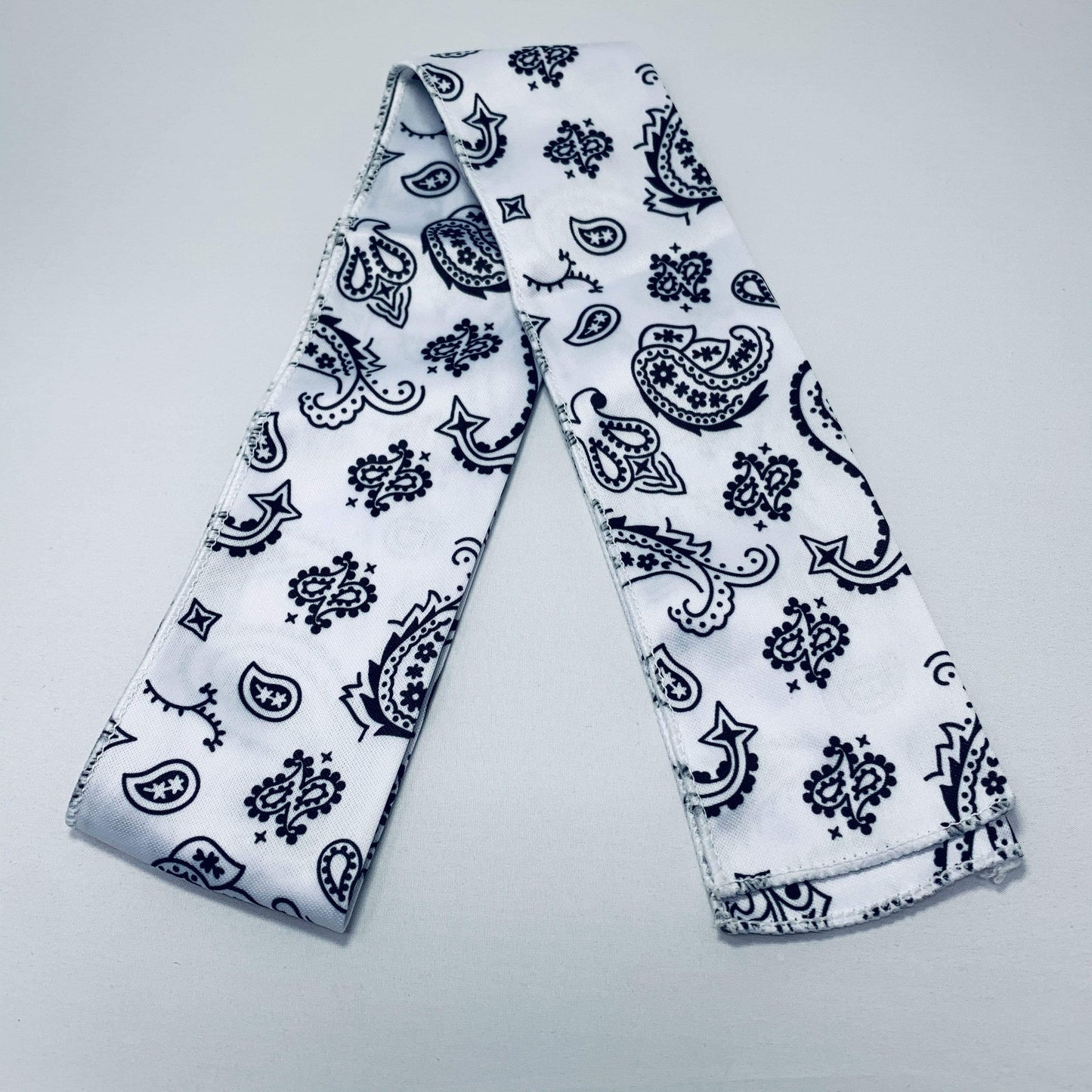 Drippy Rags Durags Bonnets Headbands Headwear More Headbands White Bandana Tie Headband