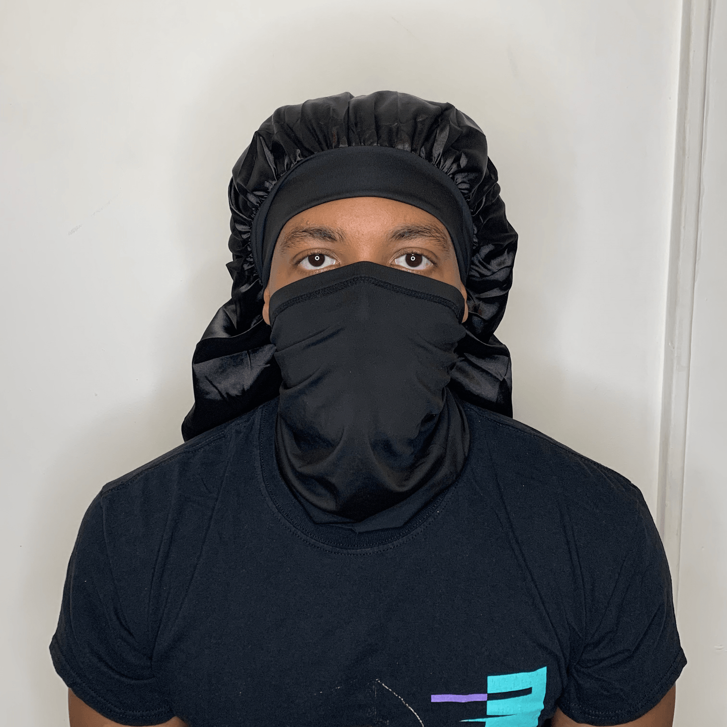 Drippy Rags Durags Bonnets Headbands Headwear More Regular Bonnets Dread & Big Braids Silky Satin Long Bonnet