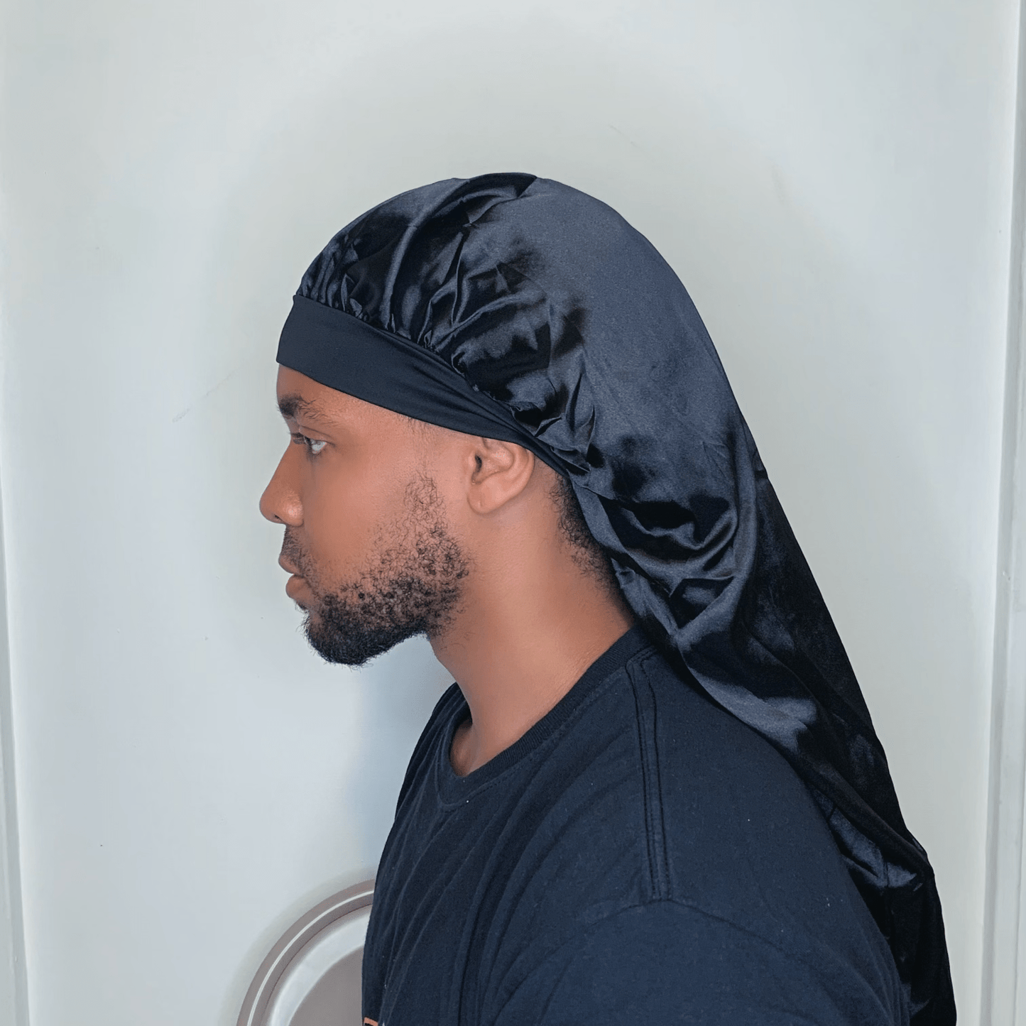 Drippy Rags Durags Bonnets Headbands Headwear More Regular Bonnets Dread & Big Braids Silky Satin Long Bonnet