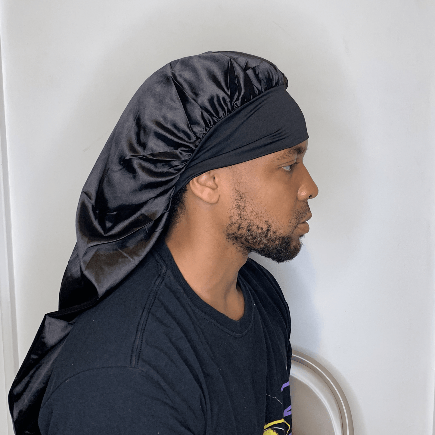 Drippy Rags Durags Bonnets Headbands Headwear More Regular Bonnets Dread & Big Braids Silky Satin Long Bonnet