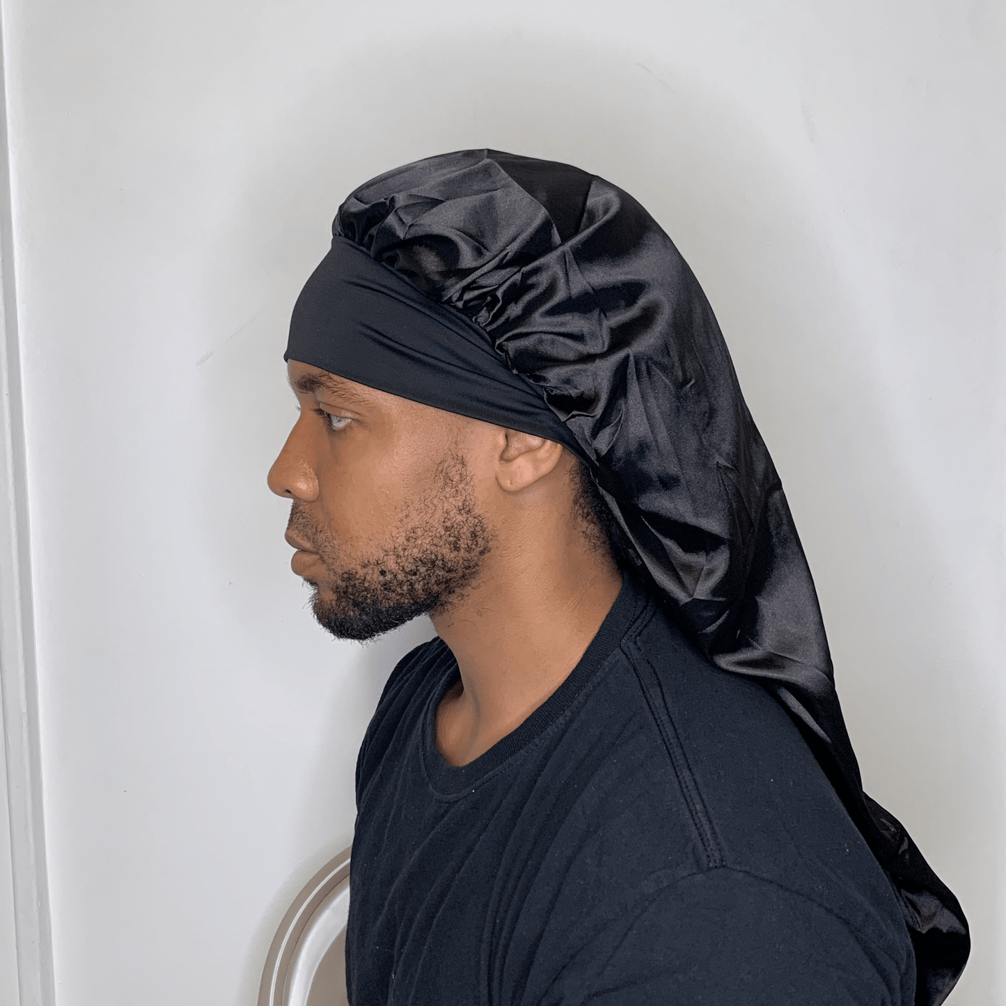 Drippy Rags Durags Bonnets Headbands Headwear More Regular Bonnets Dread & Big Braids Silky Satin Long Bonnet