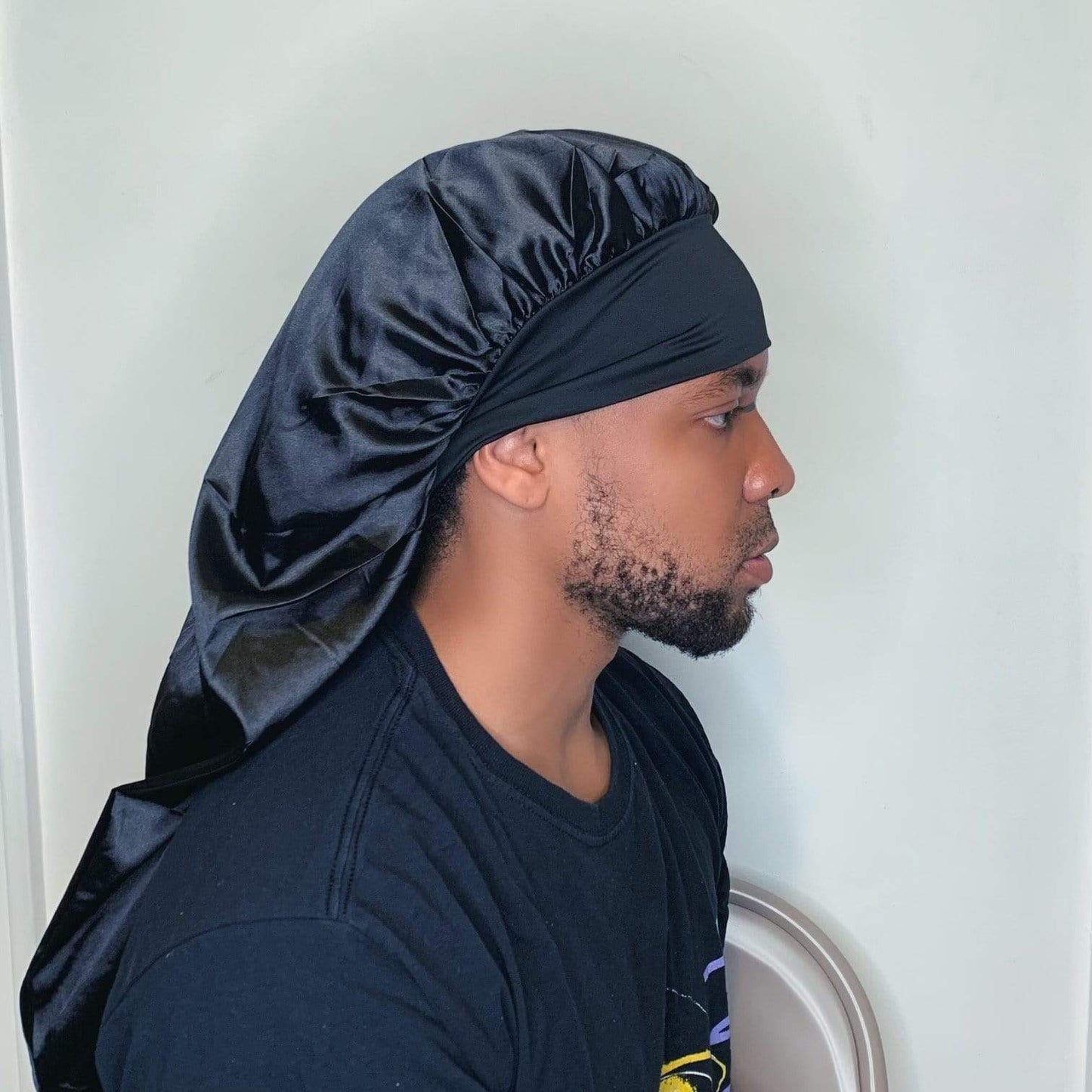 Drippy Rags Durags Bonnets Headbands Headwear More Regular Bonnets Dread & Big Braids Silky Satin Long Bonnet