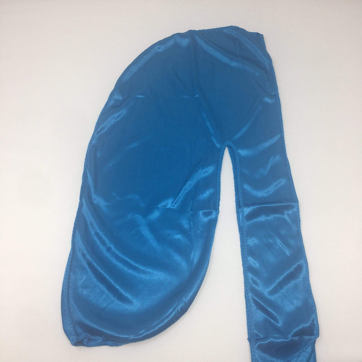 Drippy Rags Durags Bonnets Headbands Headwear More Silky Baby Blue Silky Durag