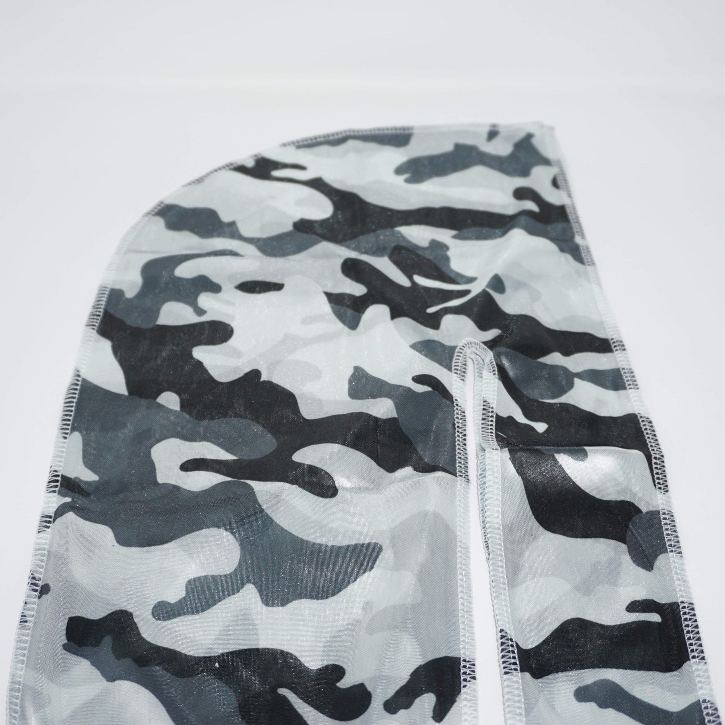 Drippy Rags Durags Bonnets Headbands Headwear More Silky Grey Camo Silky Durag