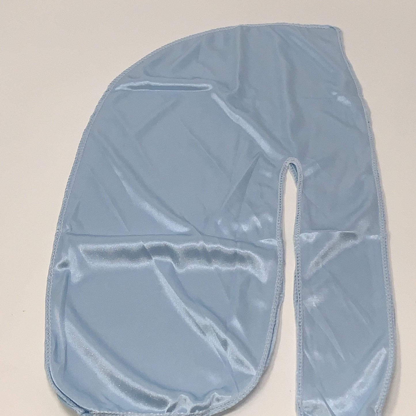Drippy Rags Durags Bonnets Headbands Headwear More Silky Powder Blue Silky Durag