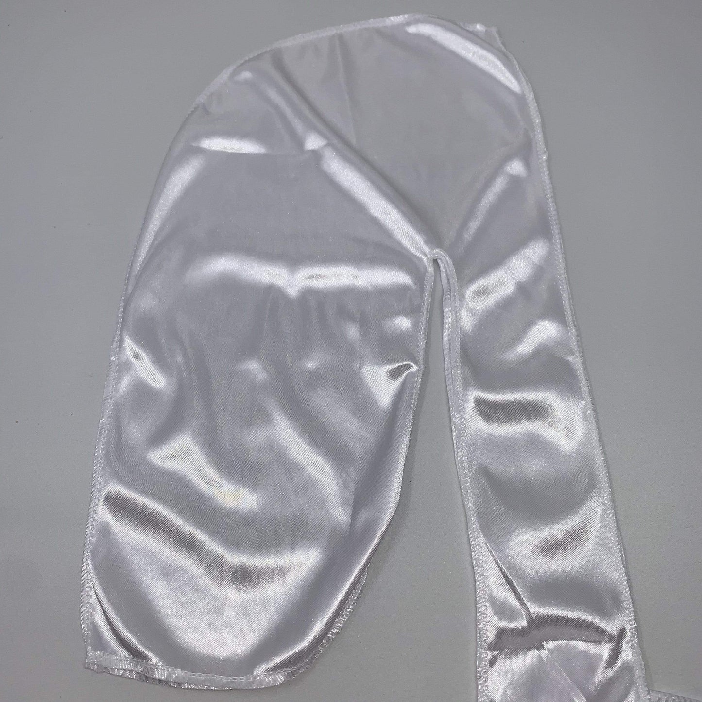 Drippy Rags Durags Bonnets Headbands Headwear More Silky White Silky Durag
