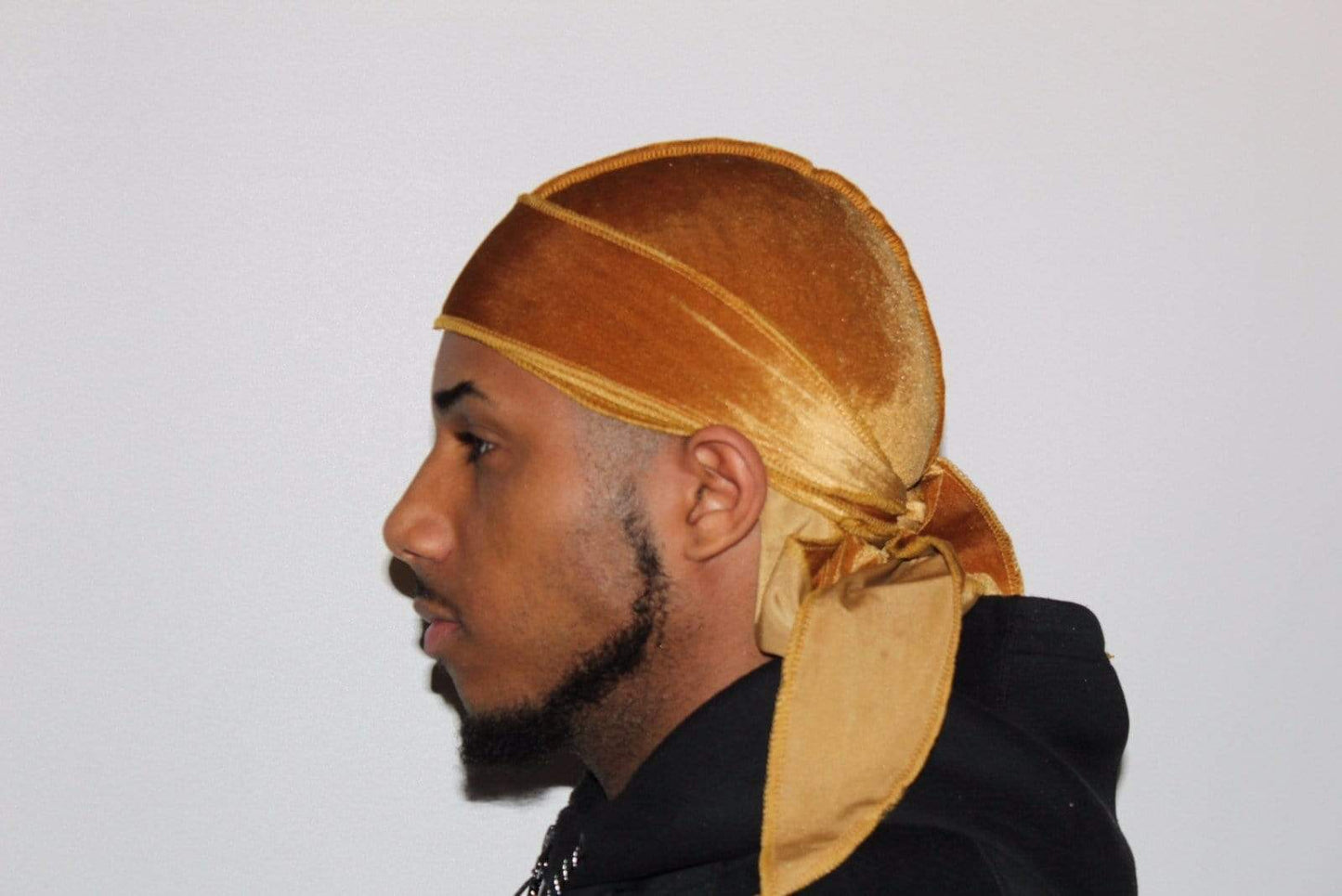 Gold Velvet Durag
