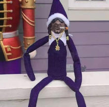 Load image into Gallery viewer, Drippy Rags Durags Bonnets Headbands Headwear More Other Purple Christmas Elf Doll Decoration