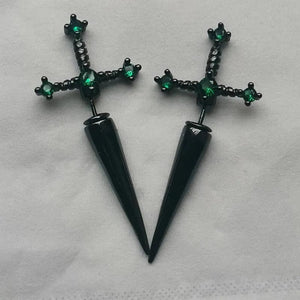 Drippy Rags Durags Bonnets Headbands Headwear More Other Gothic Kinitial Sword Earrings