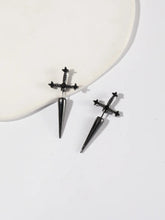 Load image into Gallery viewer, Drippy Rags Durags Bonnets Headbands Headwear More Other Gothic Kinitial Sword Earrings