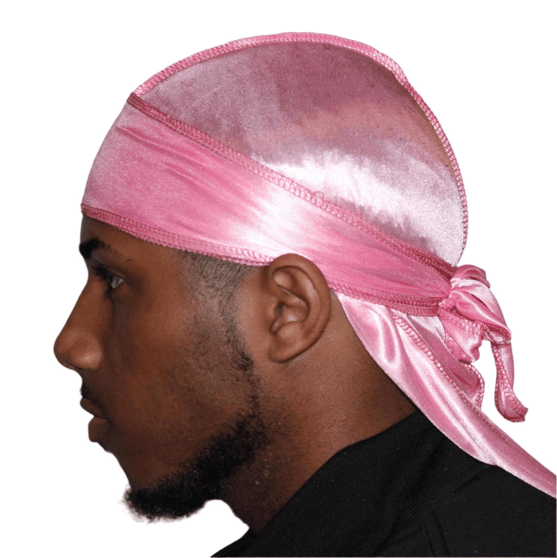 Drippy Rags Durags Bonnets Headbands Headwear More Silky Pink Silky Durag