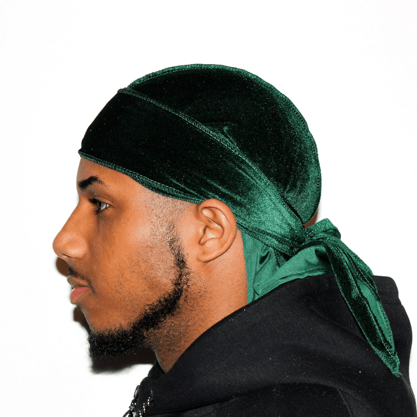 DrippyRags Durags Bonnets Headbands Headwear More Velvet Green Velvet Durag