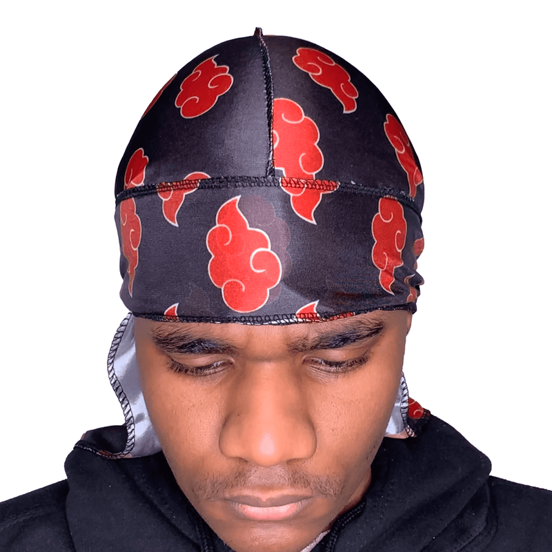 Drippy Rags Durags Bonnets Headbands Headwear More Designer Durag Akatsuki Cloud Drip Durag