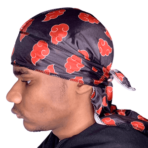 Drippy Rags Durags Bonnets Headbands Headwear More Designer Durag Akatsuki Cloud Drip Durag