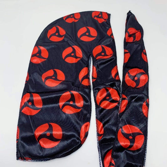 Drippy Rags Durags Bonnets Headbands Headwear More Designer Durag Itachi Sharingan Drip Durag