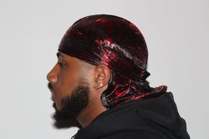 Drippy Rags Durags Bonnets Headbands Headwear More Designer Durag Rose Designer Durag