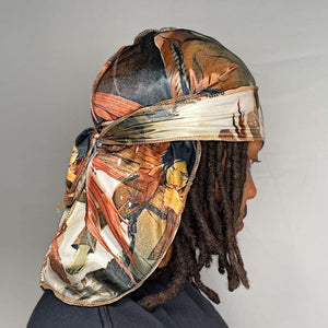 Drippy Rags Durags Bonnets Headbands Headwear More Designer Durag Yeager Attack Drip Durag