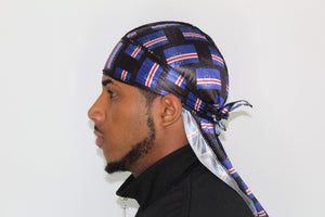 Cape Verde Flag Silky Durag