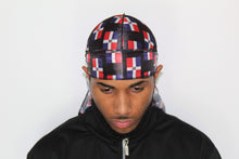 Load image into Gallery viewer, Dominican Republic Flag Silky Durag