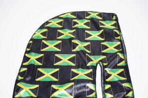 Drippy Rags Durags Bonnets Headbands Headwear More Flag Drip Jamaica Flag Silky Durag
