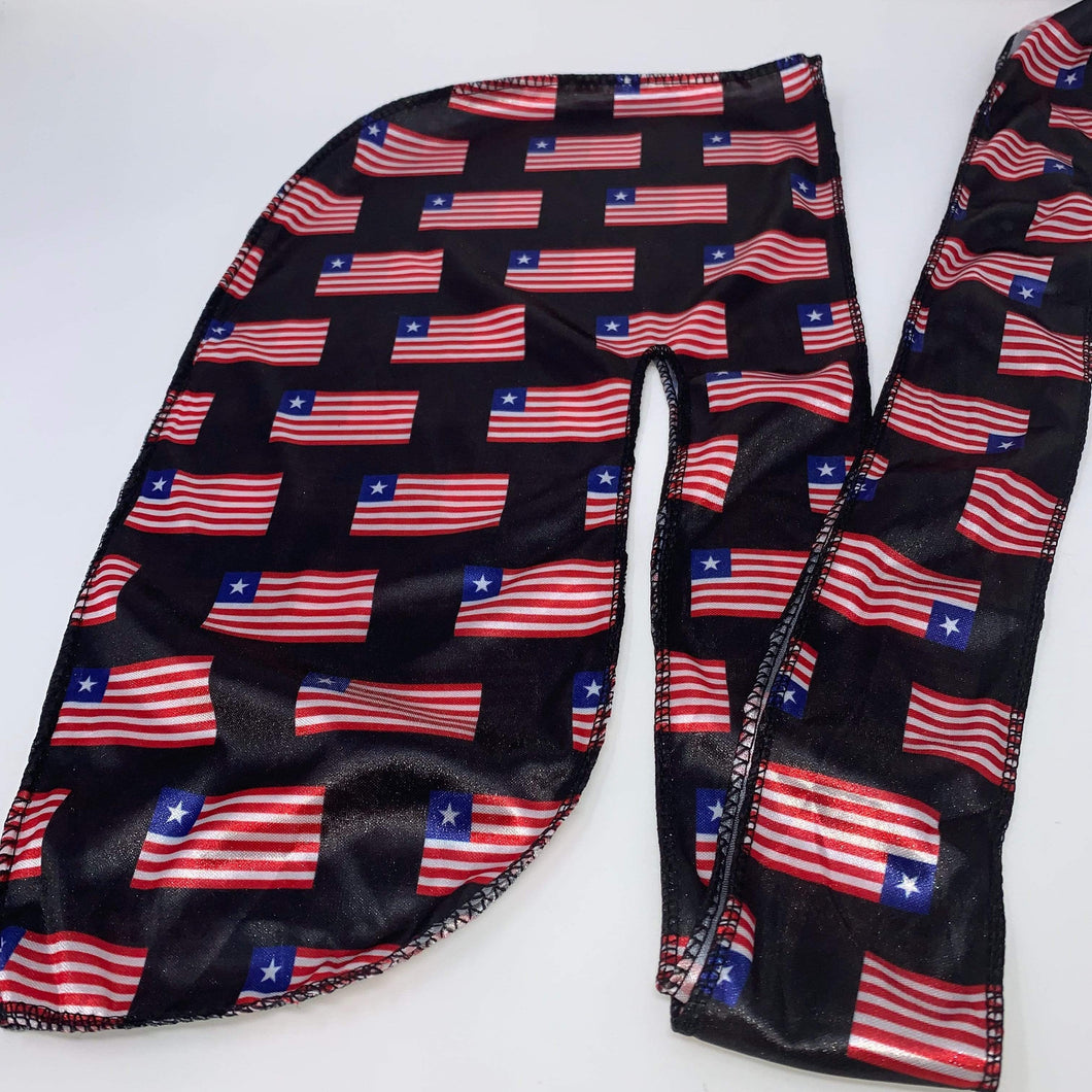 Liberia Flag Silky Durag