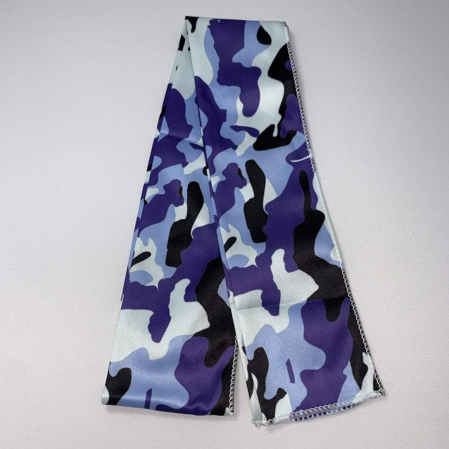 Drippy Rags Durags Bonnets Headbands Headwear More Headbands Blue Camo Bandana Tie Headband