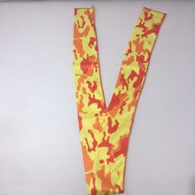 Load image into Gallery viewer, *Super Sale* Orange Yellow Camo Bandana Tie Headband
